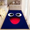 Happy Face Cartoon Carpet Design suitable as a non-slip mat for the living room or bedroom sofa