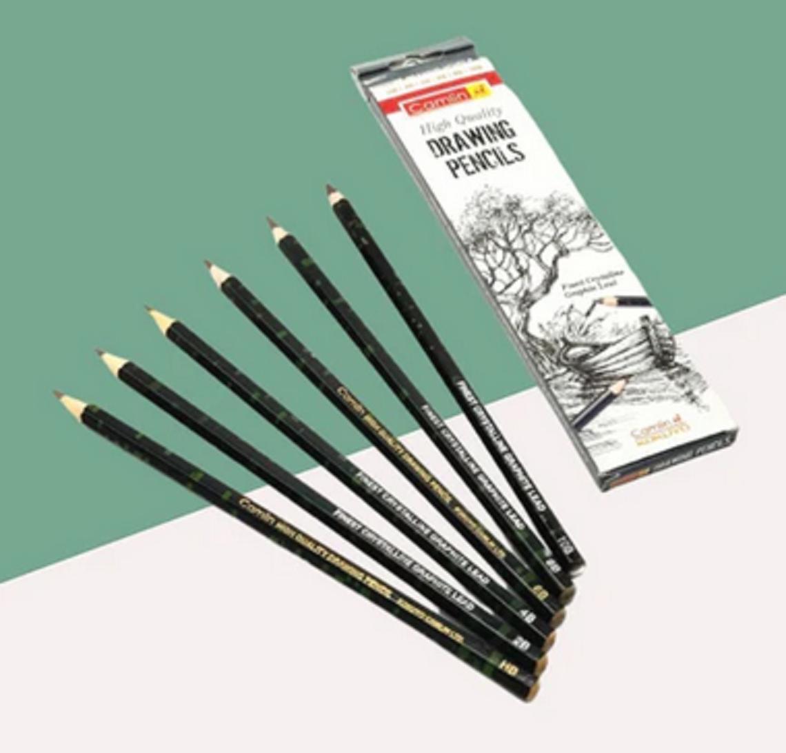 @ Camlin Высококачественный набор из 6 карандашей для рисования 42г Zr-8046-60%Скидка
