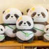 PP Cotton Zongzi Panda Plush Doll Fluffy Zongzi Panda Stuffed Toy  Children Girl