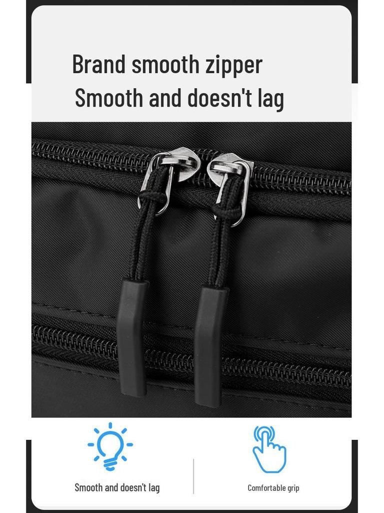 Men's Crossbody Bag 2025: Versatile Business Casual Shoulder Handbag with Large Capacity