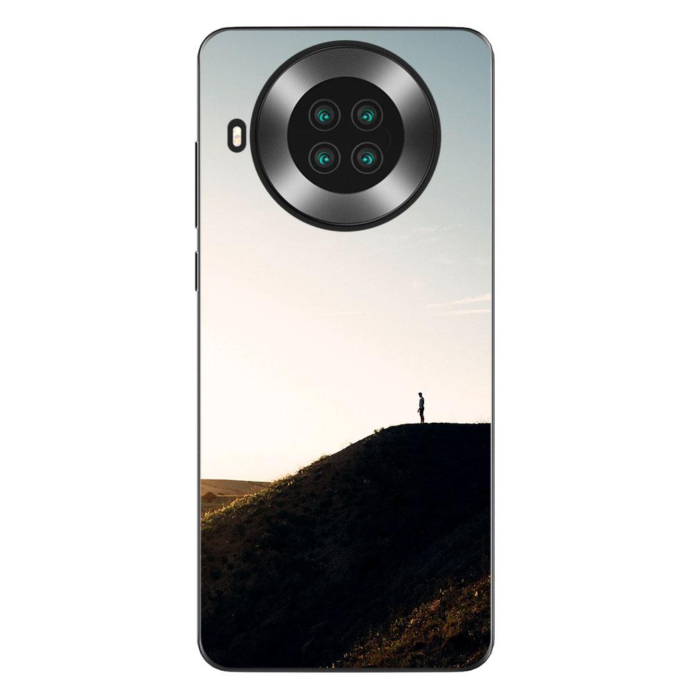 I Am Alone Phone Case For Cubot Note 20 20 Pro 2020 6.5 Inch Bags Fashion Luxury Color Cartoon Printed Paint Mobile