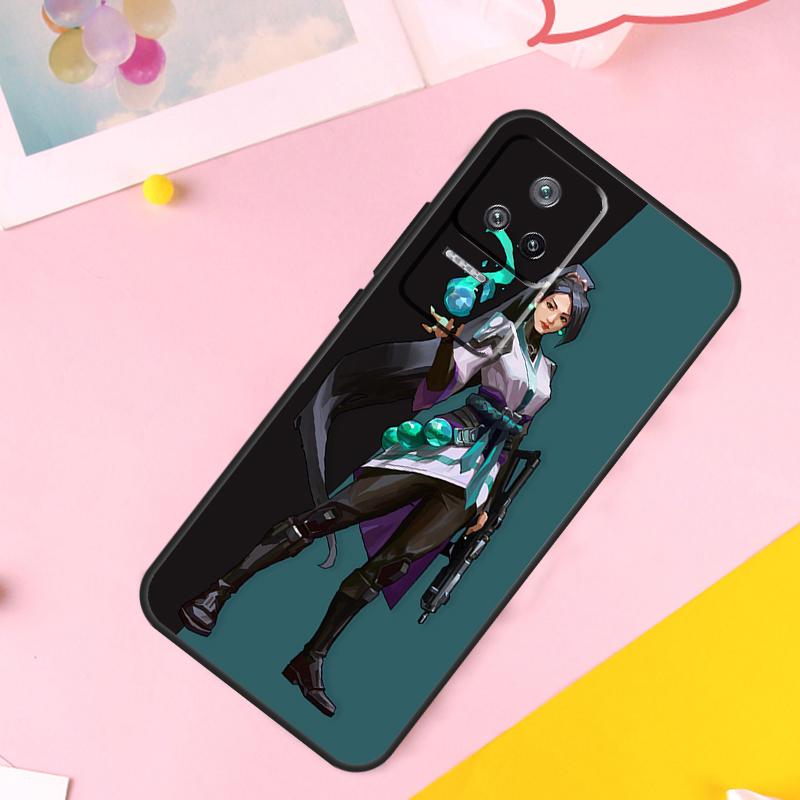 Valorant Handyhülle für Xiaomi 14 Ultra 13 11T 12T 13T Pro 12 Lite POCO X6 Pro M6 X3 X4 X5 M5s F3 F5 Hülle