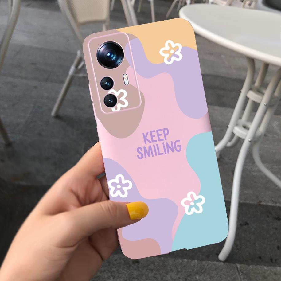 For Xiaomi 12T Pro Case Mi 12T 2022 New Fashion Art Painted Cover Soft Fundas Phone Case For Xiaomi Mi 12T Mi12T Pro Cover Coque
