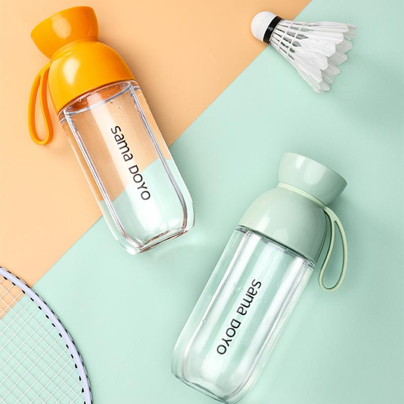 Portable Water Bottle Sports Fruit Tea Bottle Cold Drink 530mL