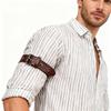 Men Women Shirt Stay Best Belt Adjustable PU Belt Belt Look Neat Stretchy Metal Armbands Locking