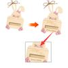 Personalized Easter Bunny Wallet, Creative Wooden Savings Gift