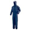 Cleanwear Hooded Clean Size LL [Midori Anzen] Suit, Unisex, Antistatic, Quick-Drying, C1351N, Navy,