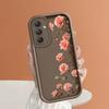 Soft Silicone Square Ladder Printing Pattern Phone Casing Full Cover Camera Shockproof Protection Rubber Case for Samsung