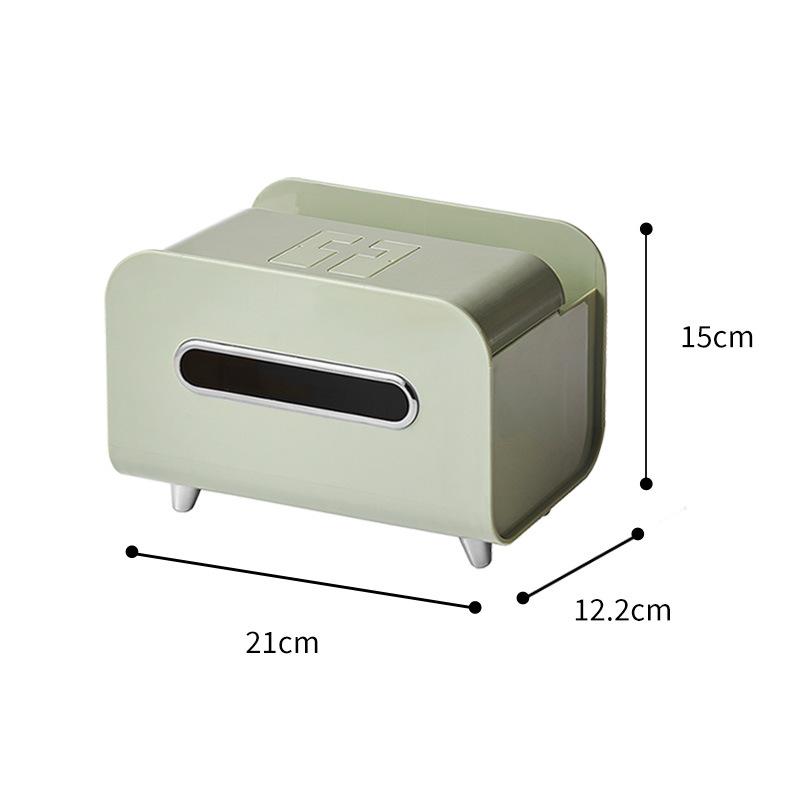 Multi-function Remote Control Tissue Box Tissue Holder Desktop Light Luxury Drawer Carton Living Room Coffee Table Ornaments