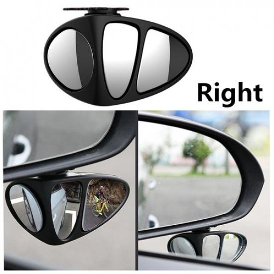 360 Adjustable Car Co-pilot Blind Spot Mirror Rear Side View Parking Auxiliary