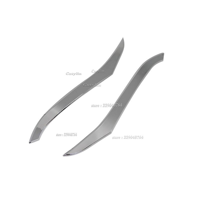 For Honda CRV 2012 2013 2014 ABS Chrome Front Grills Decorative Cover Frame Trim Grilles Decoration Strip Moldings accessories