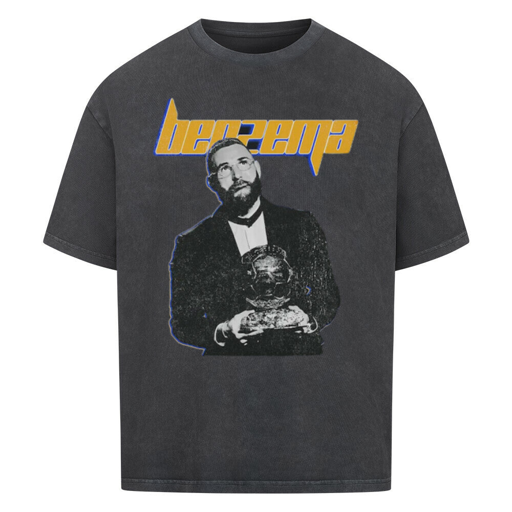 Herren T-SHIRT Fußball BENZEMA Grafikdruck T-Shirt Lässig Sport Reine Baumwolle Trend Y2k Herren Damen TEE Harajuku Retro Herrenbekleidung