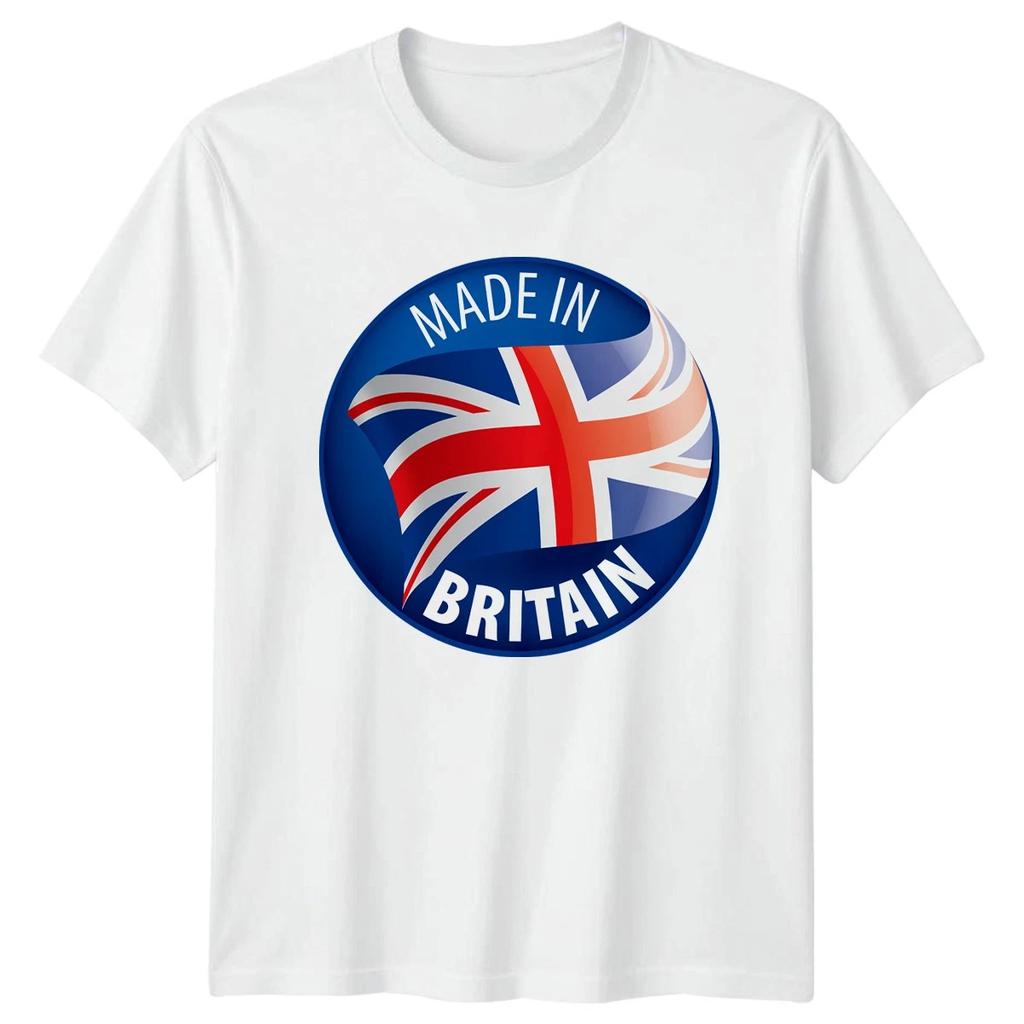 Made In Britain British Nationality Mens T-Shirt Womens Graphic Tee