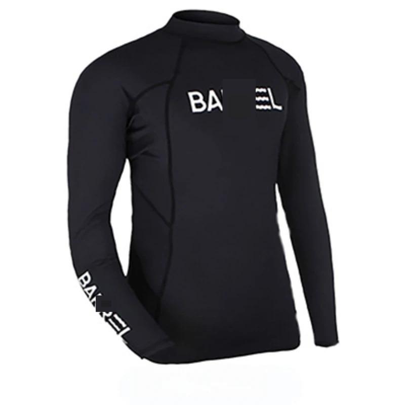 Diving Suit Men Quick Drying Surfing Suit Outdoor Water Ski Split Long Sleeved Sun Protection Snorkeling Swimsuit