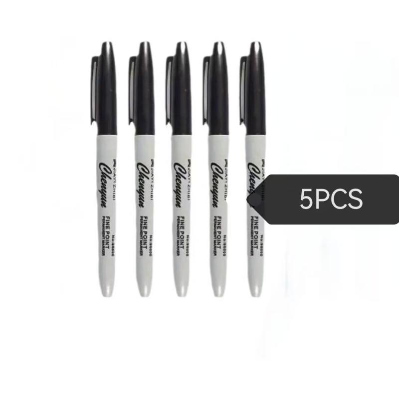 9. Superior Permanent Black Marker with Fine Tip, Ideal for Drawing, Outlining - Quick Dry and Waterproof
