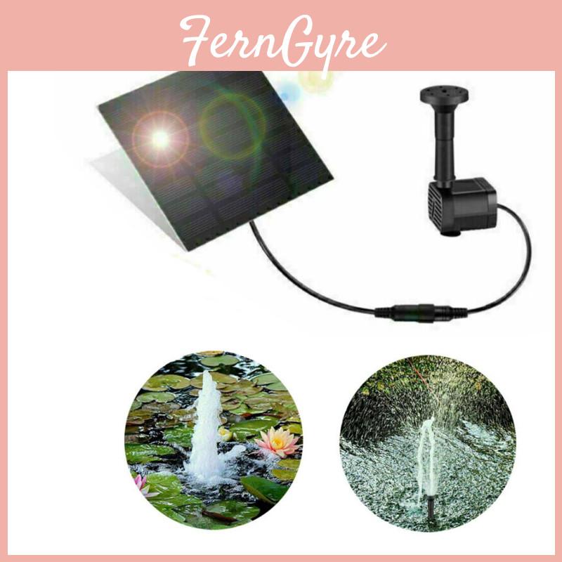 Solar Powered Fountain Garden Pond Water Feature Pump Kit Add Joy To Your Garden