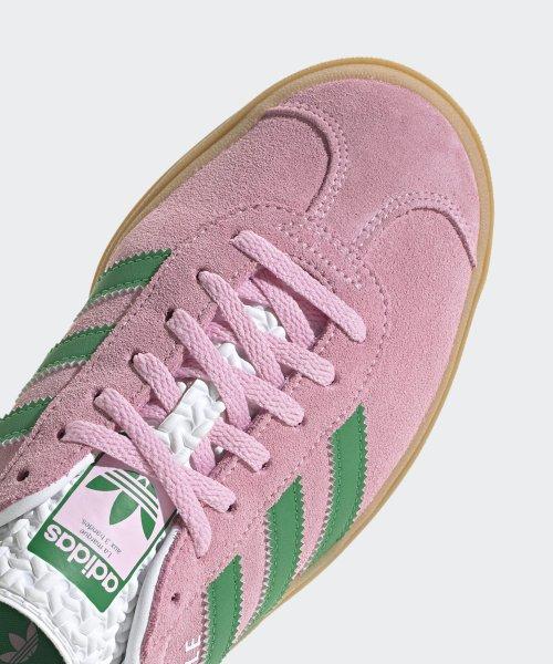 [Adidas] Gazelle Bold - Pink:Green IE0420
