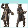 Piratas do Caribe 5 Capitão Jack Figura de Ação Colecionável e Detalhada