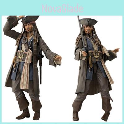 Pirates Of The Caribbean 5 Captain Jack Shf Action Figure Collectible And Detailed