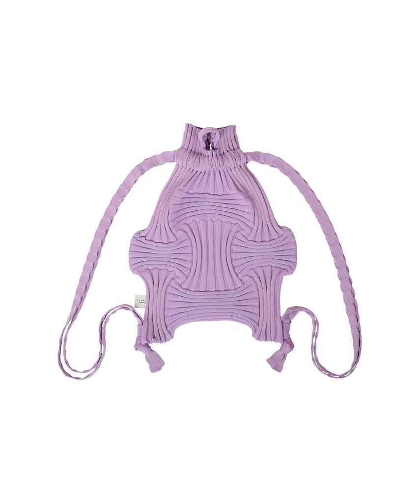 Pleatsmama New Bow Backpack Lavender