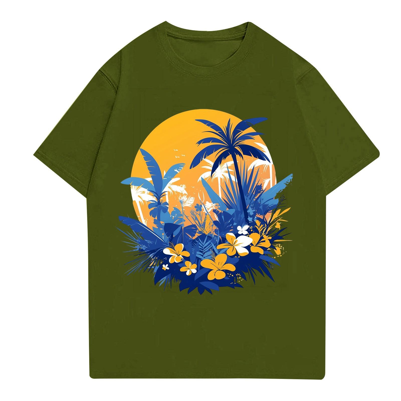 

Мужская рубашка с воротником-стойкой и коротким рукавом, свободная рубашка для отдыха и отдыха, мужская L армия зеленый