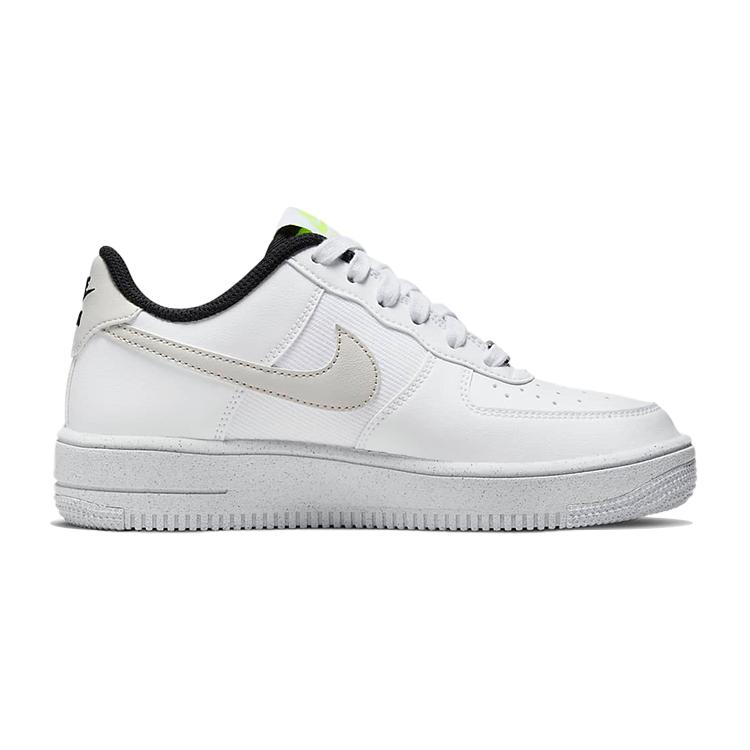 Nike Air Force 1 Low Crater Next Nature White Light Bone GS DH8695-101