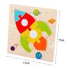 Non-Toxic Wooden 3D Puzzles Tangram Shapes Learning Educational Cartoon Animal Intelligence Jigsaw Toys For Children Gift