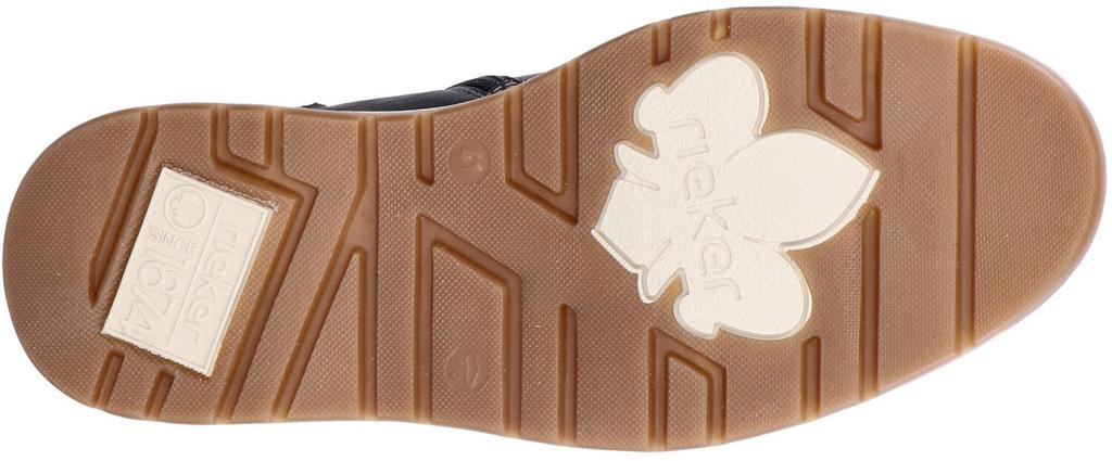 Ботинки Rieker на шнуровке 39450 черный