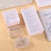 Clear Cable Organizer Box Durable Desktop Cable Organizer  Tech Accessories Storage