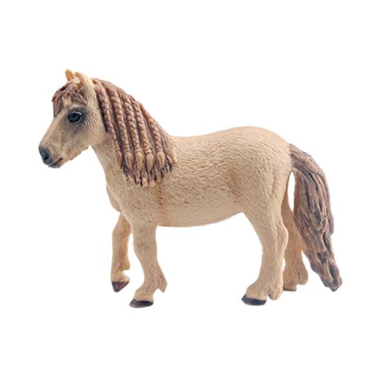 PVC Simulation Horse Figurine Miniature Pony Stallion Mare Sculpture Educational Toy Farm Animal Model Decoration Ornament