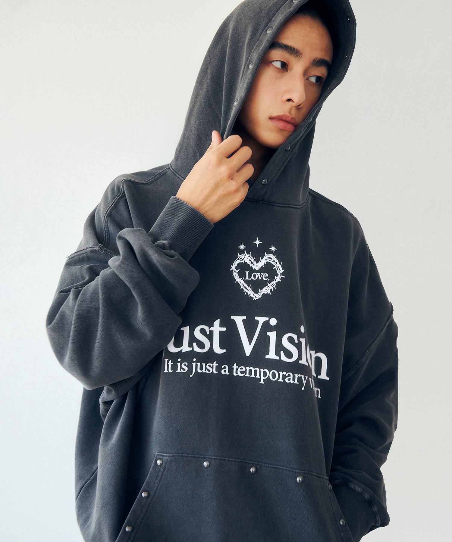 Худи Vision Streetwear Vsw Just Vision Пигментное Угольный L