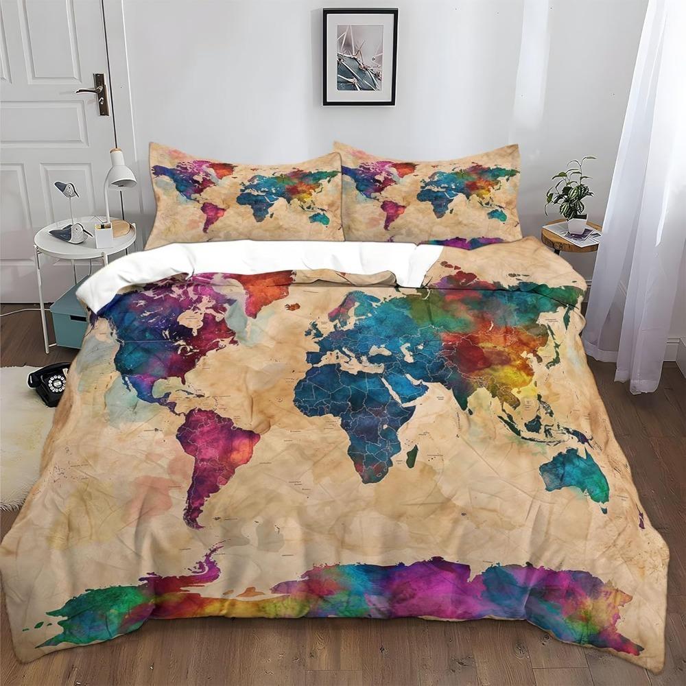 Retro Angel Antique Roman Art Bed Linen,Microfibre Bedding Sets, Children's Bed Linen  for Teenagers  Adult  3-Piece Duvet Cover