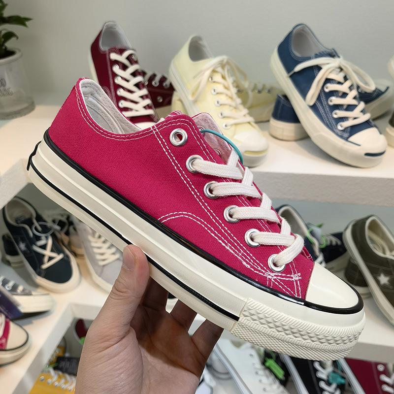 Summer Classic Low-top Retro Canvas Shoes Female Korean Version Harajuku Street Shooting Tide Student