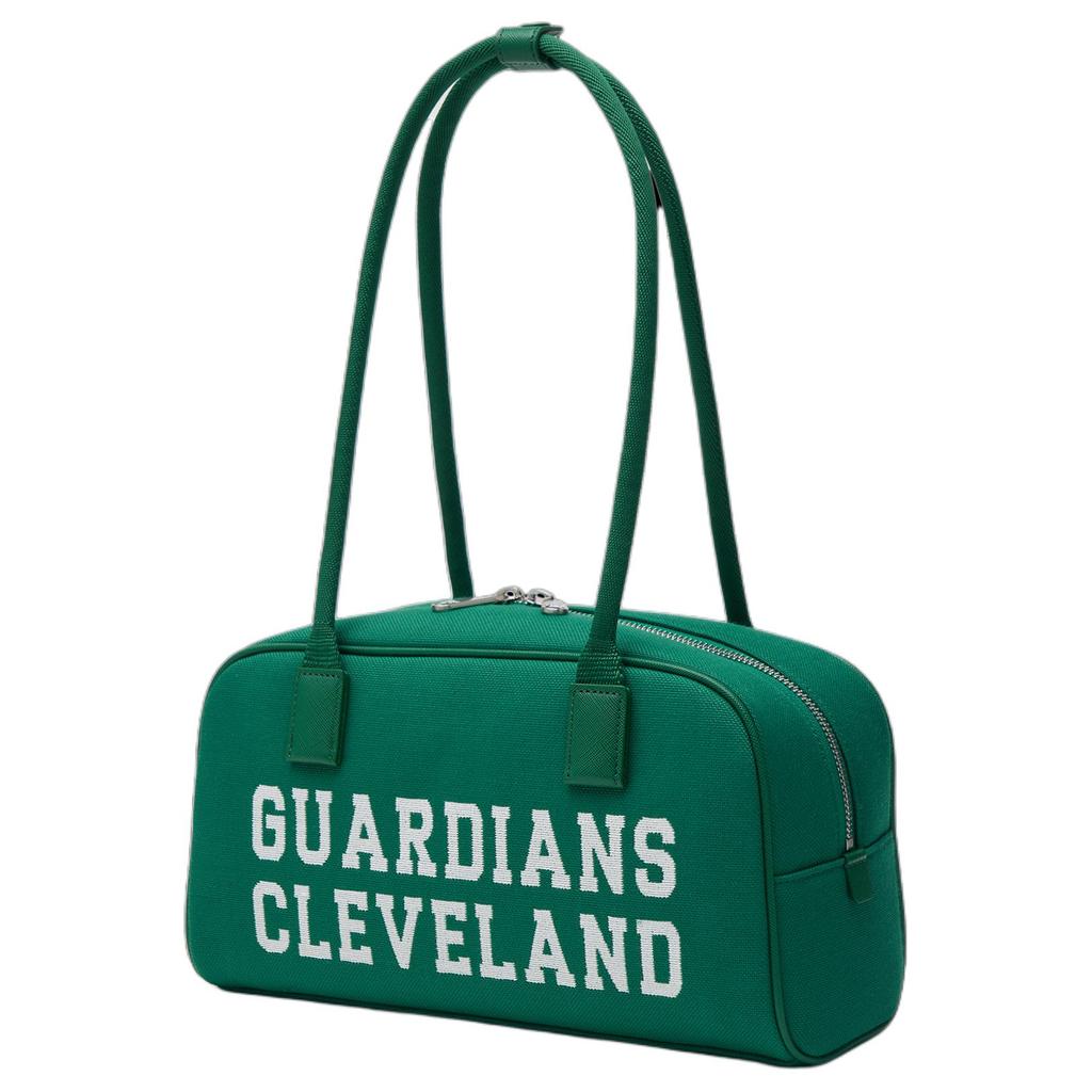 New MLB Artificial Leather Shoulder Bag Toast Bag Bowling Bag Shoulder Bag Regular Unisex Green 3ABQL014N-45GNS