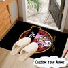 Custom Name Cowardly Dog Adventure Carpet, Chair Rug,Area Rug for Office Bedroom living rooms bedroom, Doormat decor Christmas fan gifts