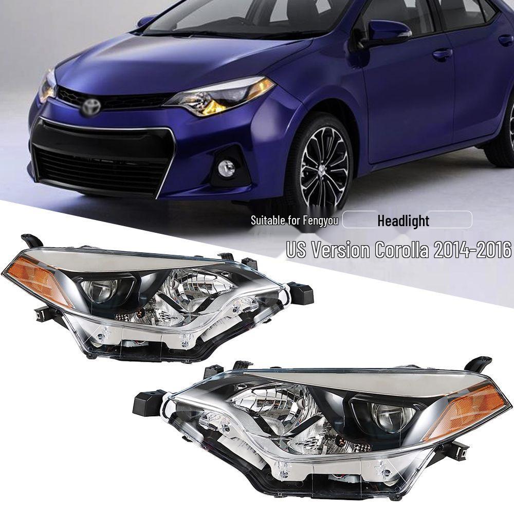 Compatible Toyota Corolla 14-16 US Spec Headlight Assembly