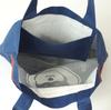Friends Hill A4 Tote Bag with Front Navy Pocket, [KS-334-136]