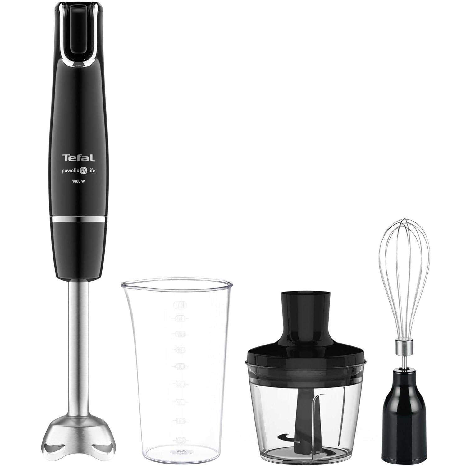 

Tefal HB9438 InfiniForce Pro 3in1 Потужний ручний блендер 1000 Вт чорний
