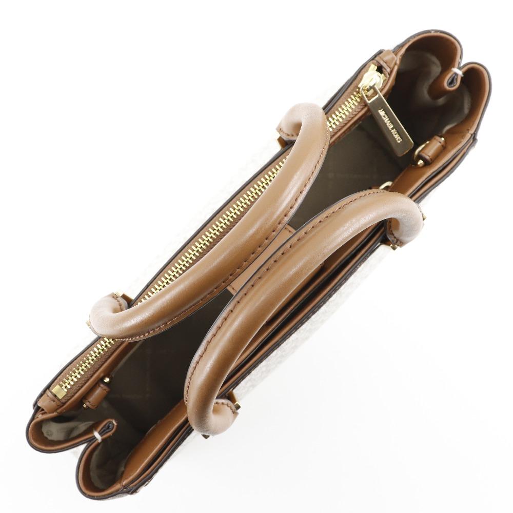 Michael Kors 2WAYShoulder Handbag 35T9GAKS3B off white PVC Women Used