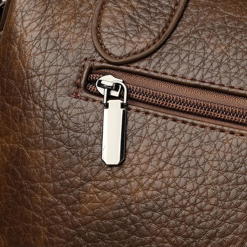 PU Retro Women's Bag Large Capacity Shoulder Crossbody Bag