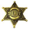 Six Point Star Brooch Metal Construction Easy Clip On Designs Accessories For Weddings Corporate Event