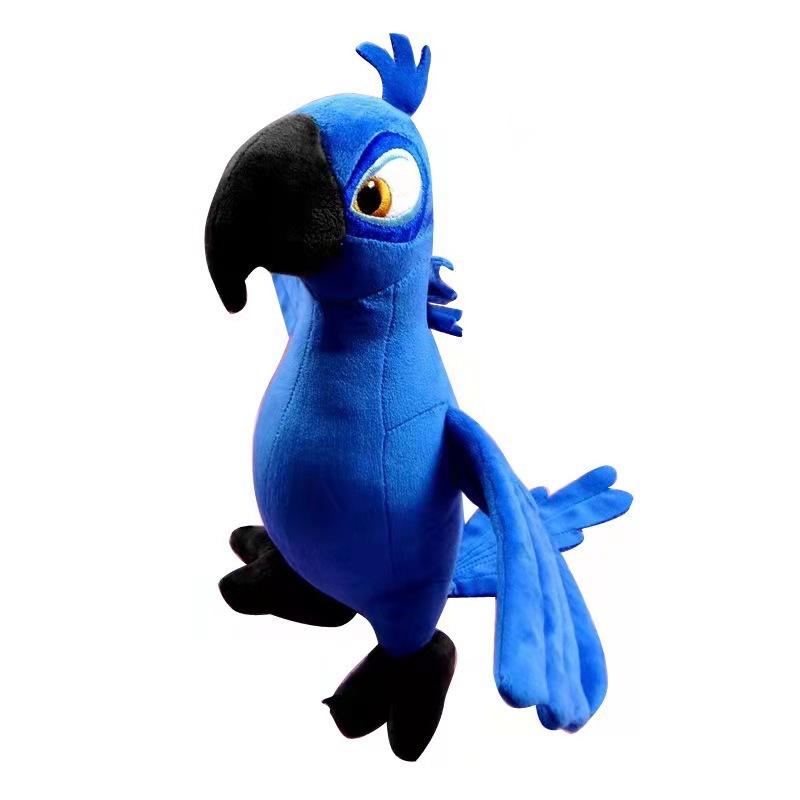 

35 см новые плюшевые игрушки из мультфильма «Рио 2» Blue Parrot Blu & Jewel Bird Dolls рождественские подарки для детей плюшевая игрушка 35cm синий