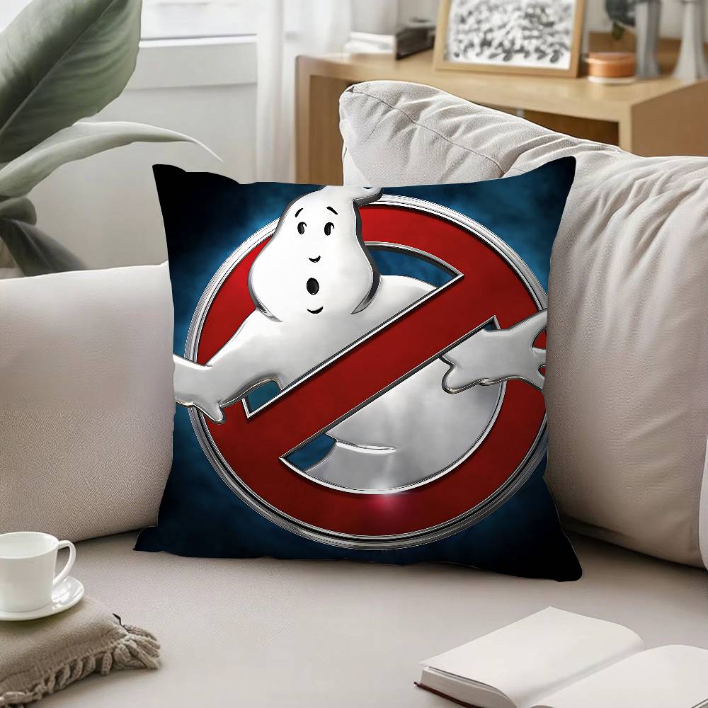 G-Ghostbusters-Various-Anime Pillow Case Pattern Printed Pillowcase For Living Room Sofa Cushion Cover & Bedroom Decor