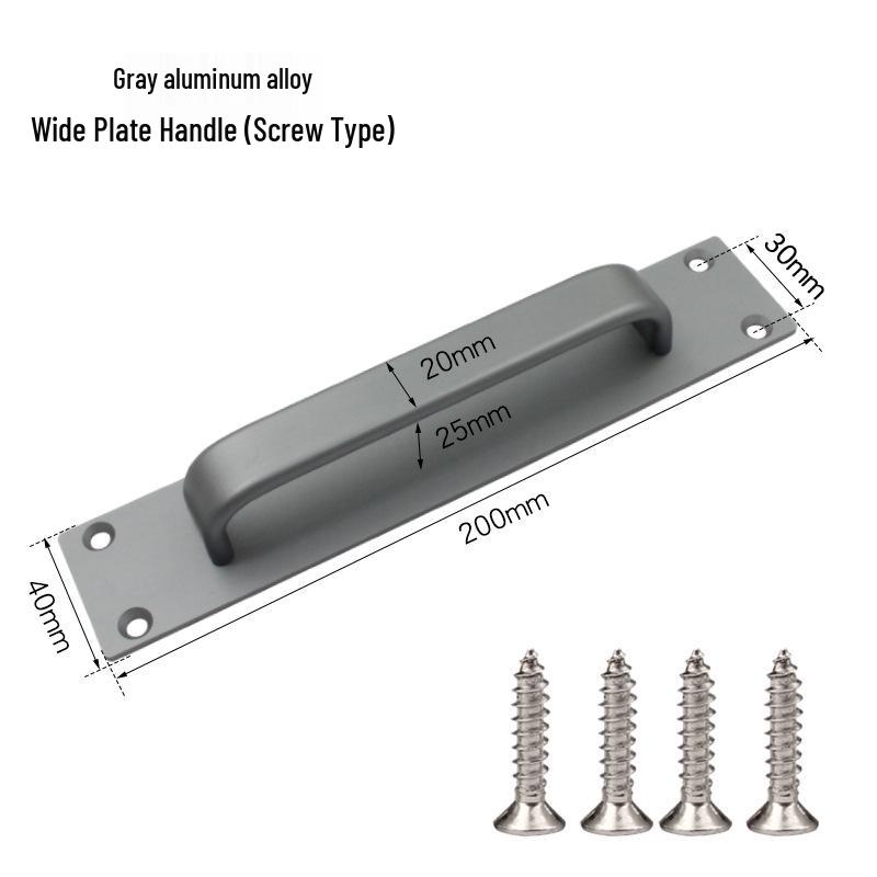 Punch-Free Aluminum Alloy Sliding Glass Door & Window Handle