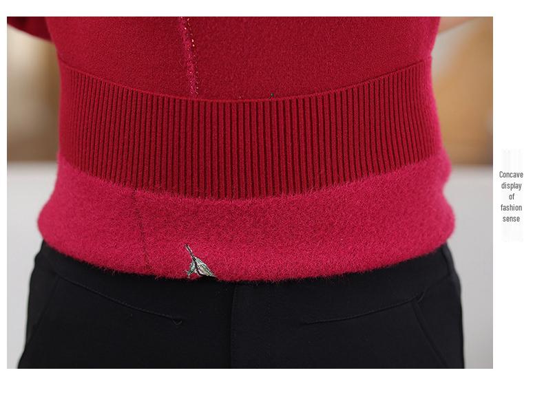 2024 Winter Fleece Sweater: Stylish One-Piece Knit for Women