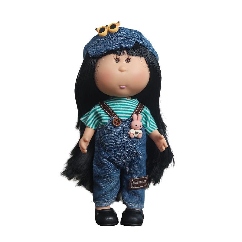 1 Juego de Juguete de Regalo de Cumpleaños 24 cm Muñeca de Patata Española Vestido Lindo Sombrero Ropa Accesorios Para Pequeño Tiempo de Juego