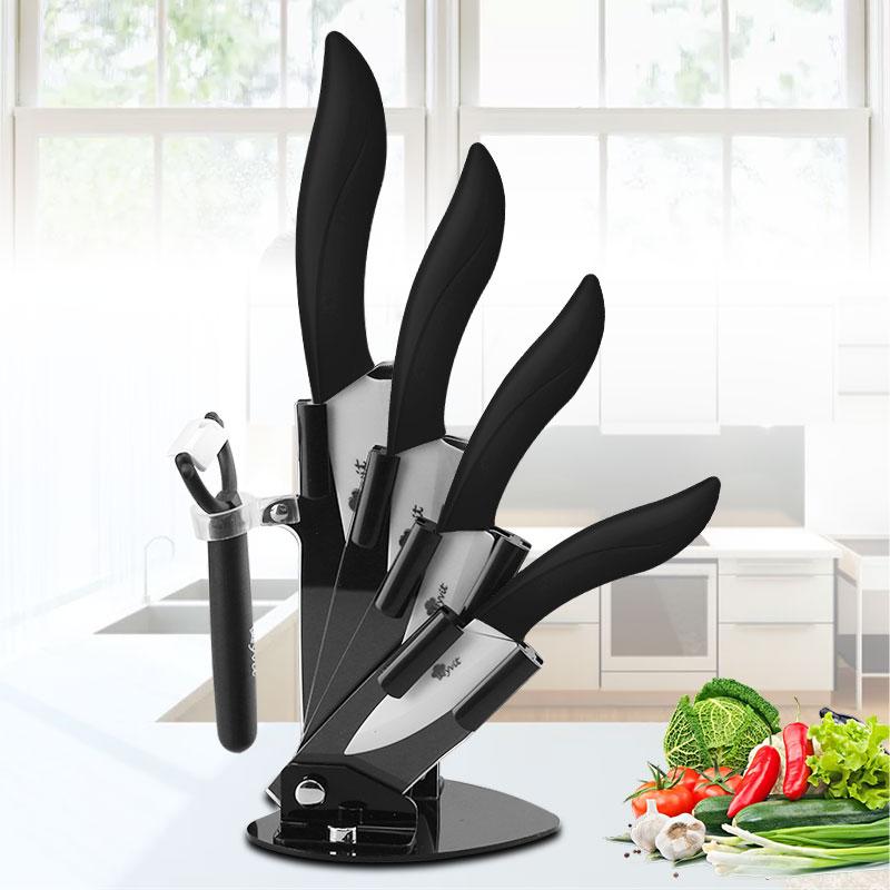 Keramisches Küchenmesser 3 4 5 6 Zoll Kochmesser Allzweckschneider Schälmesser Set Weiß Zirkonoxidklinge Kochen Fleischschneider