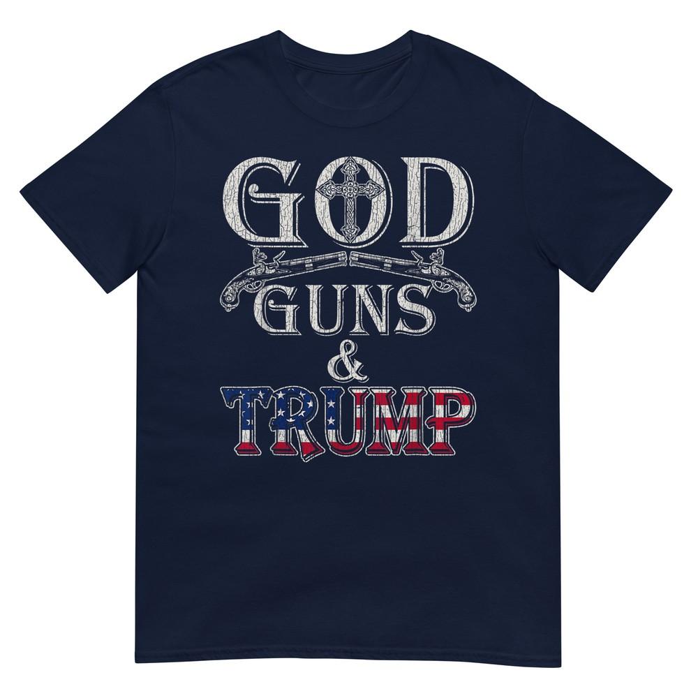 Vintage God Guns And Trump Shirt 2nd Aunisexdunisext T Shirt TShirt S