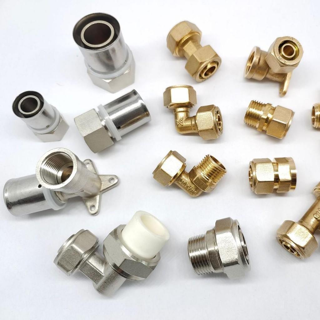 Custom Copper Fittings with US Standard NPT/BSP/BSPT Threads, Precision-Made To Your Drawings and Specifications