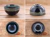 Tableware East Donburi Okonomi-don (Small) Tenmoku Shiranagashi Japanese Tableware